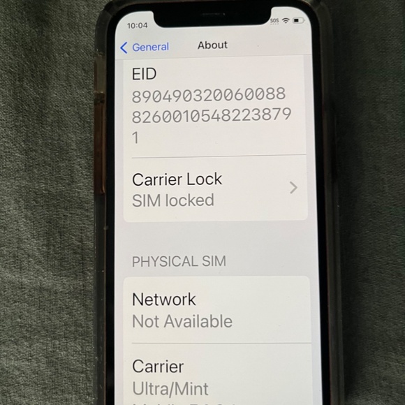 iPhone 12 mini Mint Mobile Locked 64gb - Picture 5 of 7